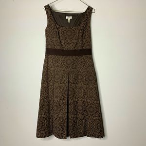 Ann Taylor Loft Brocade Dress